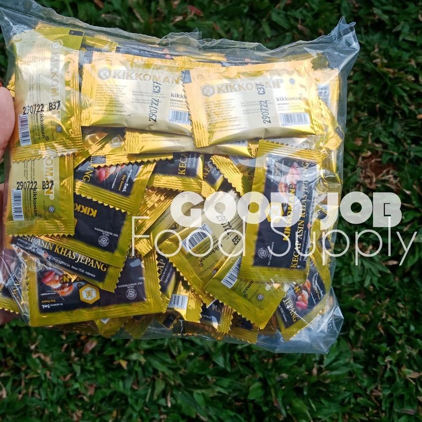 

✫ KIKKOMAN SHOYU 5 ML HALAL - Kecap Asin Jepang Sachet ✲