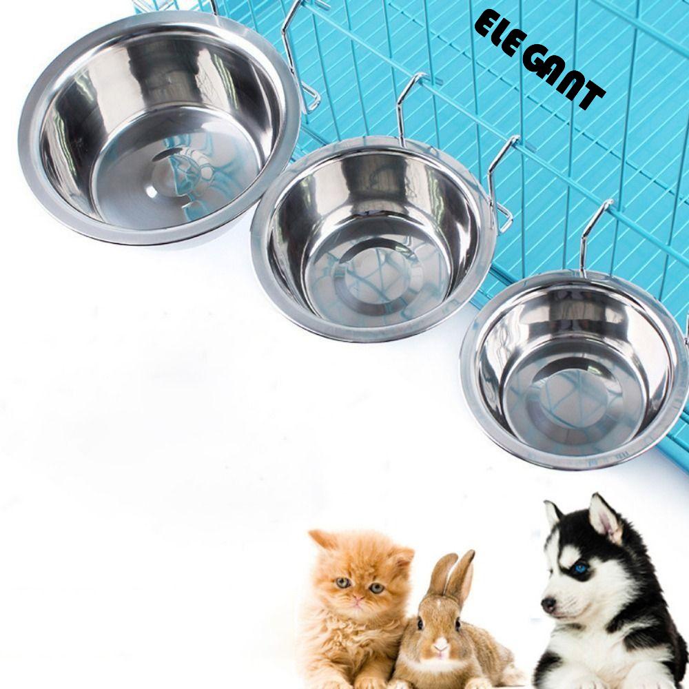 [Elegan] Mangkok Kandang Burung Beo 1PC Heavy Duty Dengan Penjepit Removable Hanging Nuri Food Bowl