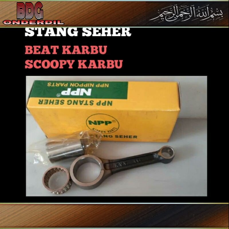 Stang Seher Beat Karbu - Scoopy Karbu / Stangg Piston / NPP