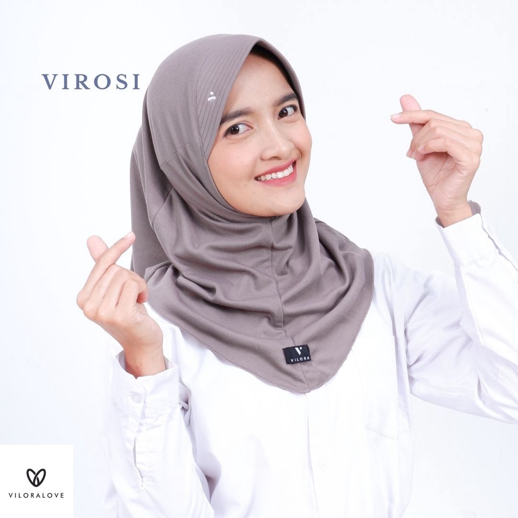 Viloralove - Virosi Instan Kerudung Sekolah (Hijab Sport)