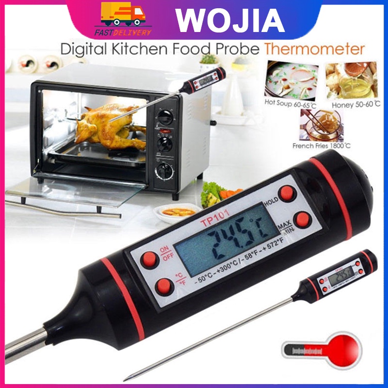 Termometer Makanan TP101 Digital Masak Minyak Air BBQ Food Thermometer