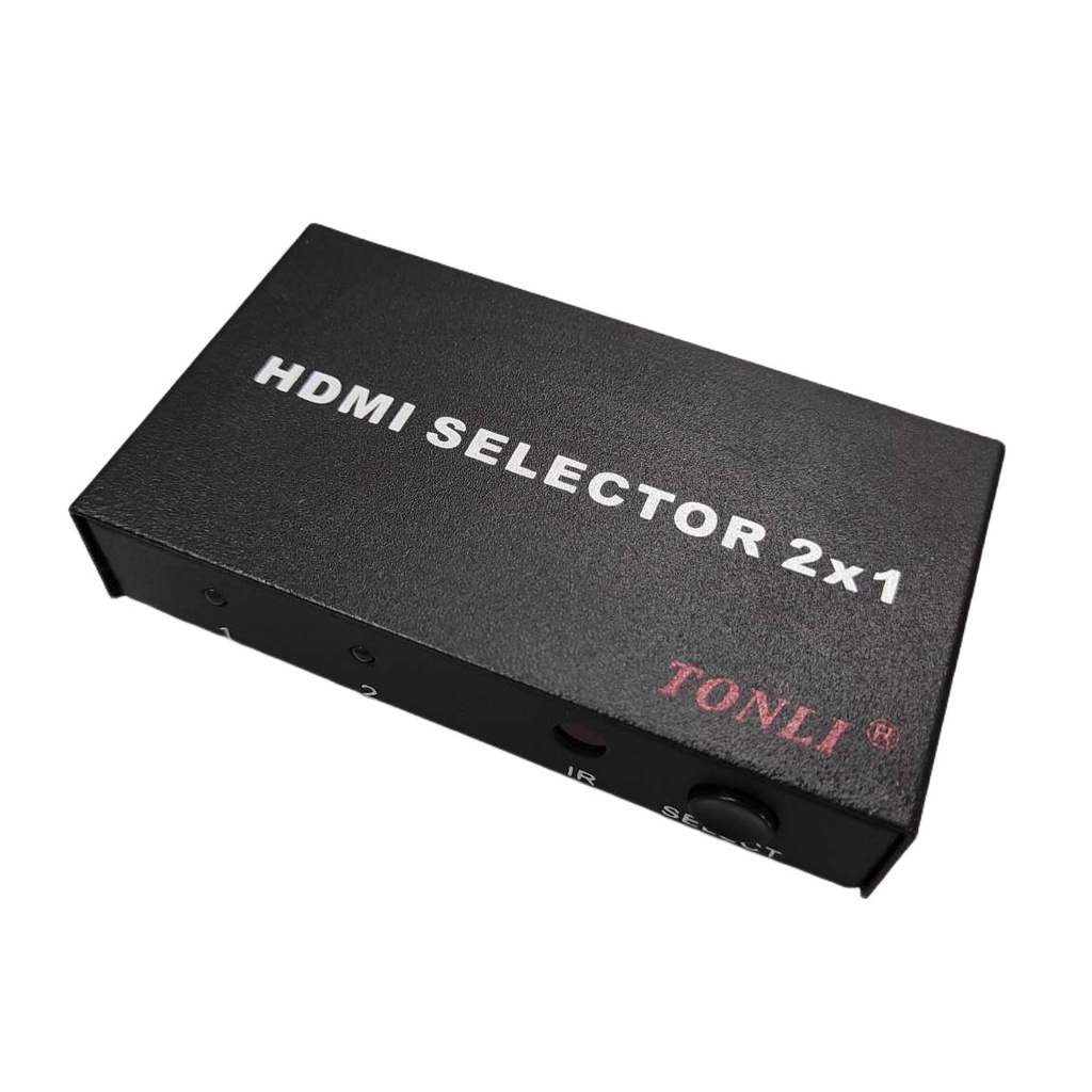 HDMI Splitter / Adapter Spiltter HDMI 2 Port (1 Output, 2 Input) Full HD 1080 + Remote