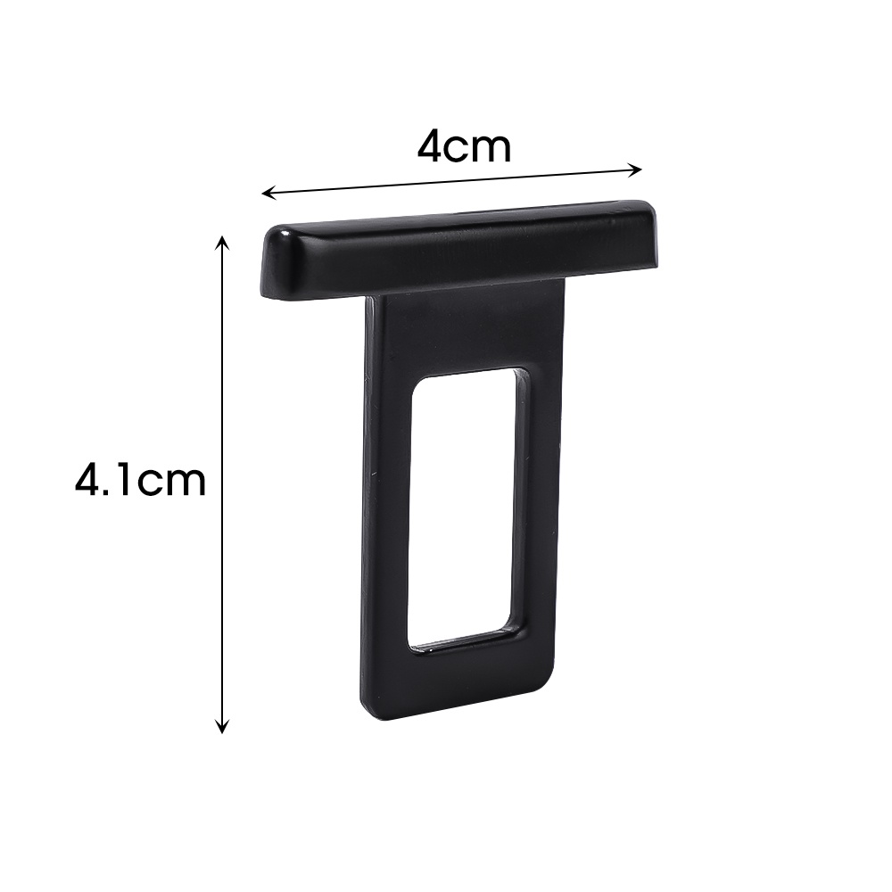 Invisible Seat Belt Stopper Plug Car Seatbelt Aksesoris Universal High Quality Hidden Car Seat Belt Buckle Clip Alloy Klip Sabuk Pengaman Tahan Lama Safety Belt Gesper Pembuka Botol