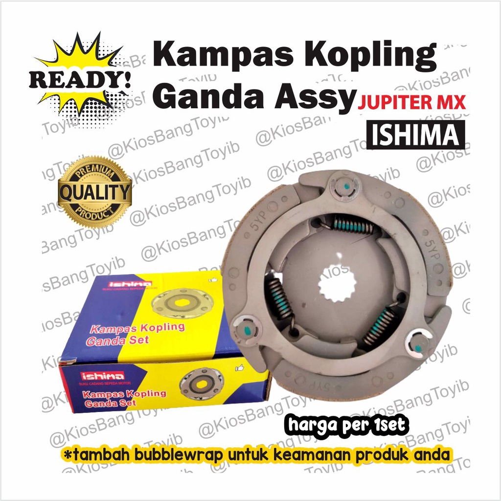 Kampas Kopling Ganda Assy Yamaha Jupiter MX (-ISHIMA-)