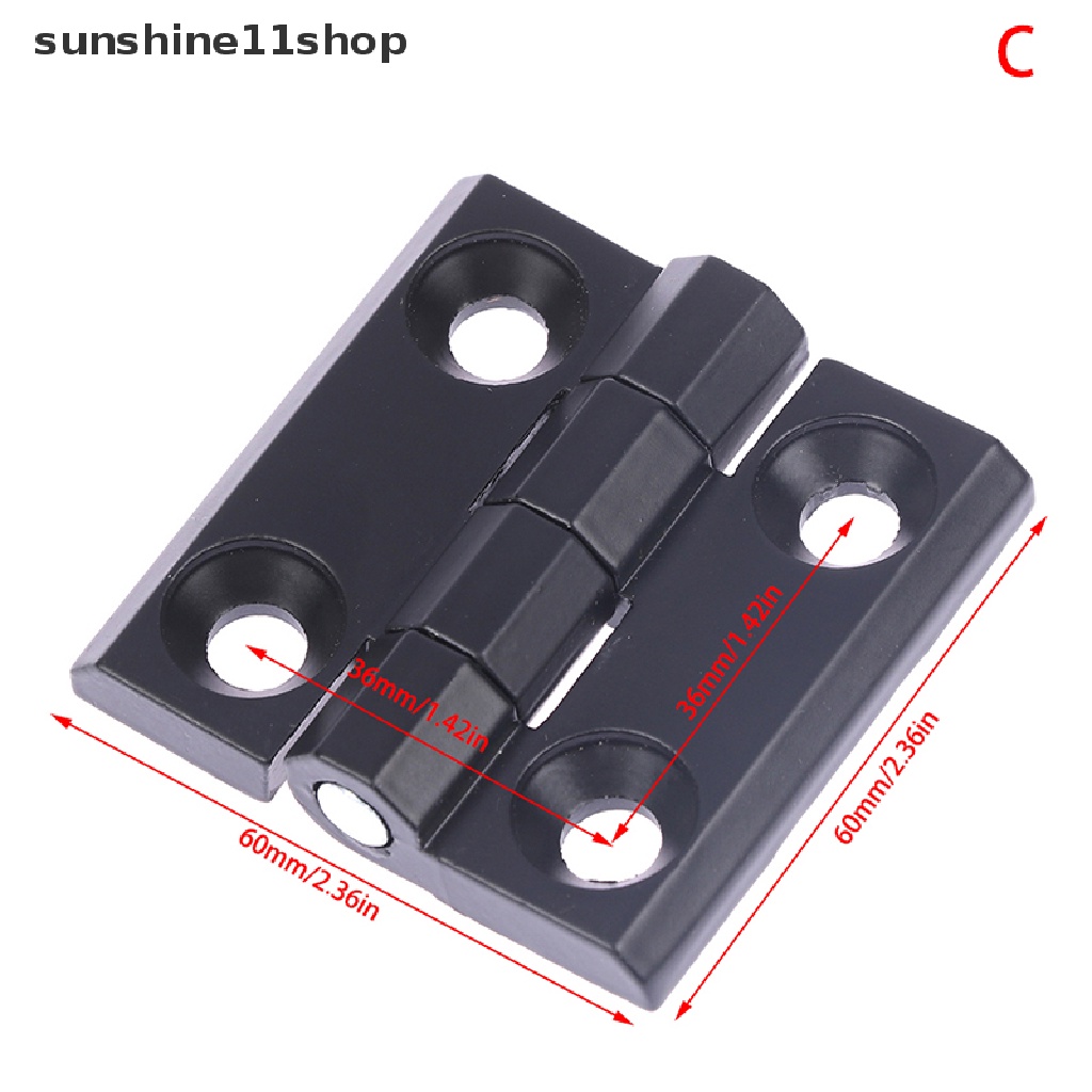 Sho 4040 /5050 /6060Engsel Lipat Kotak Zinc Alloy Surface Mounted Hinge N