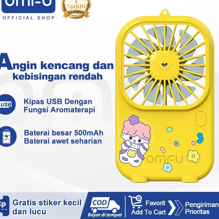 ♘ Omfu Kipas Angin Mini Kipas Aromaterapi Spray Kipas Angin Murah Portable Air Diffuser Aromatherapy