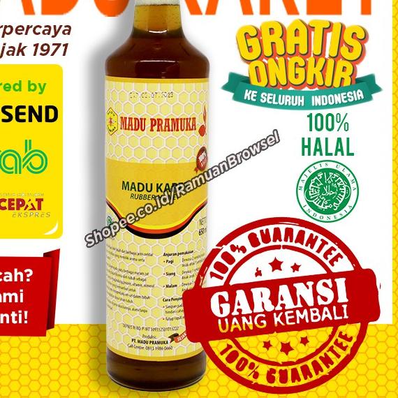 

▲ Karet Pramuka 650ml Alami ☼