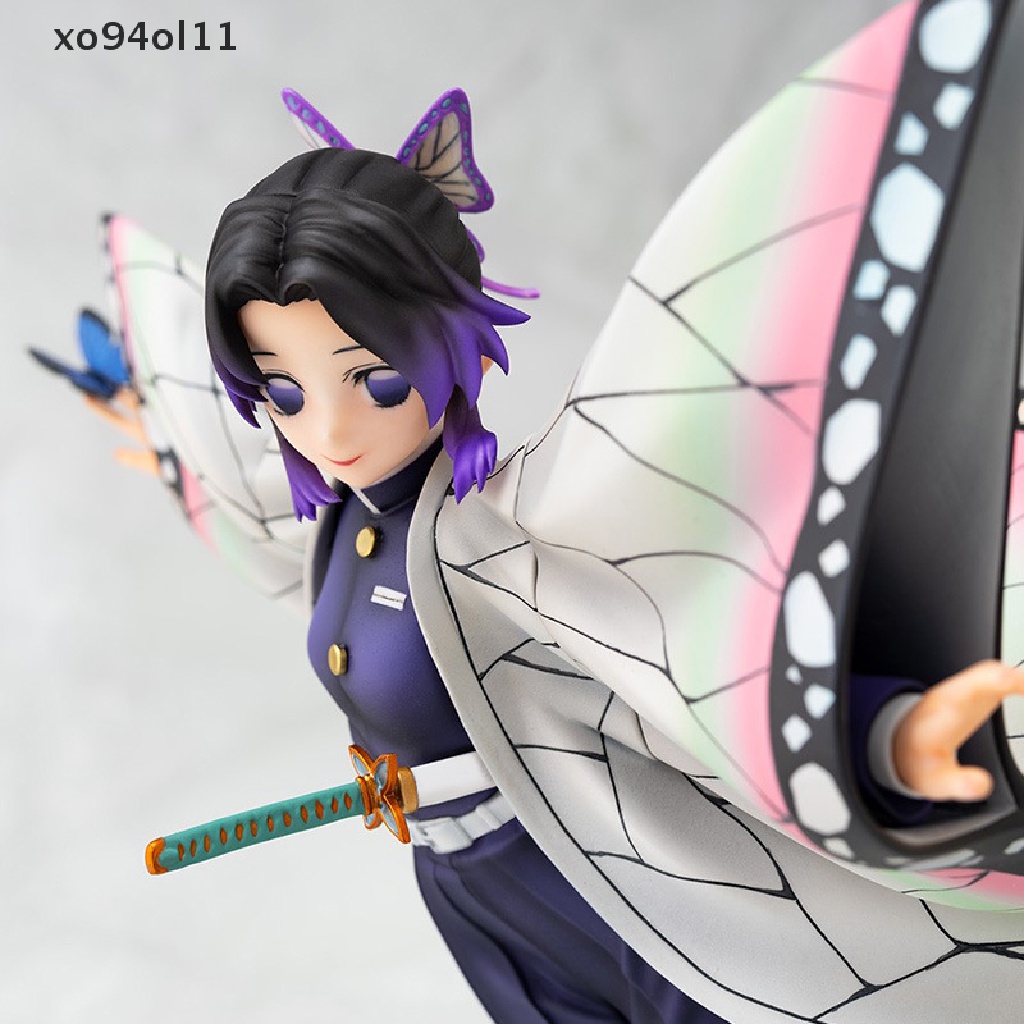 Xo 1Pc 20cm Demon Slayer Anime Figure Kochou Shinobu Action Kimetsu No Yaiba Figure OL