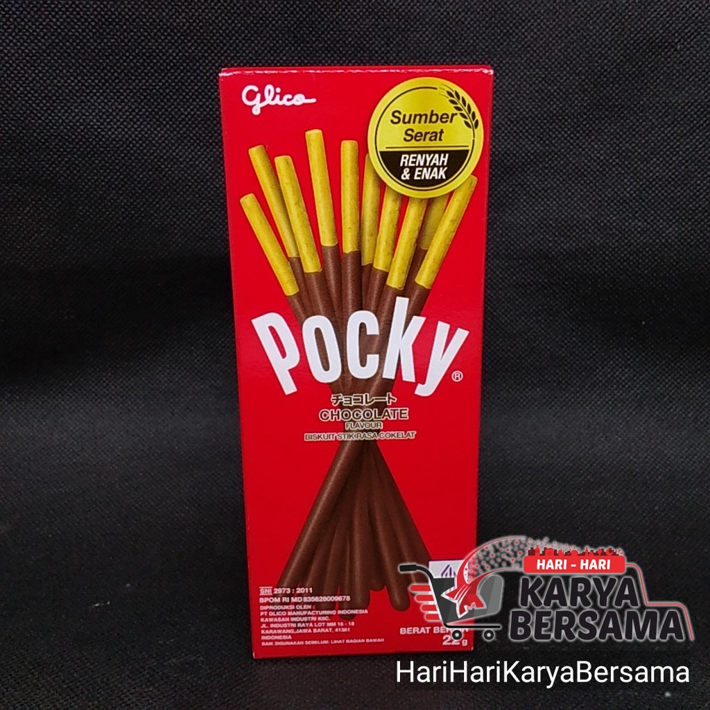 

GLICO POCKY CHOCOLATE FLAVOUR 22GR.