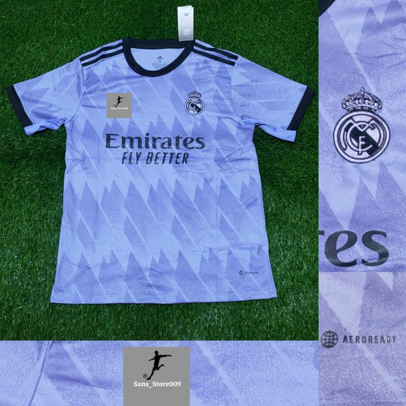 Setelan Jersey Real Madrid Home 2022 2023 Grade Ori Import Baju Sepak Bola Pria Dewasa