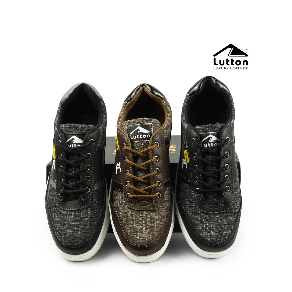 SEPATU SNEAKERS KASUAL UNISEX TERBARU LUTTON STARLET