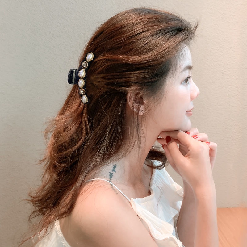 Jepit Rambut Korea Jedai Mutiara Wanita Elegan High Quality Import