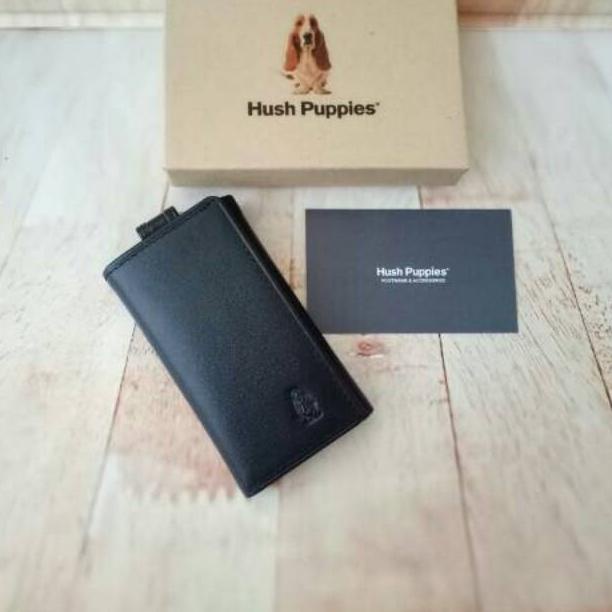 O34 Dompet STNK 100% Kulit Asli Hush Puppies Dompet Gantungan Kunci Mobil/Motor kode GK01 BEST SELLE