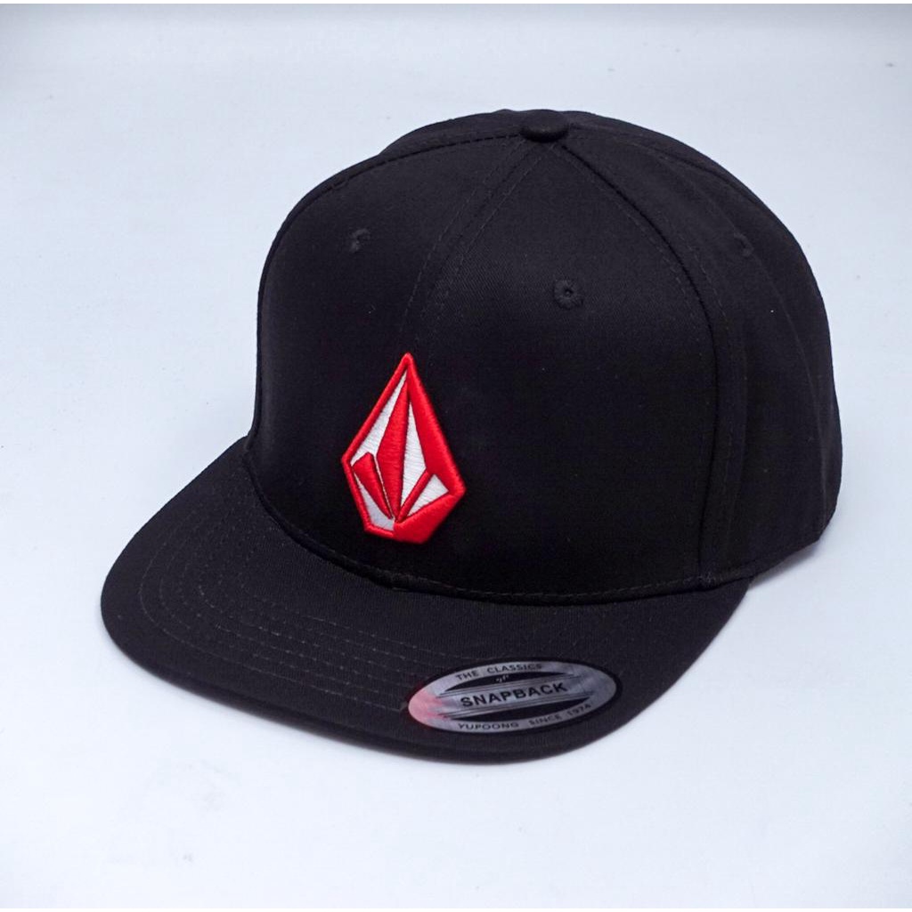 Topi Volcom Mirror Original - Volcom Cap Impor - Topi Snapback Volcom - Topi Distro (100% Barang Imp
