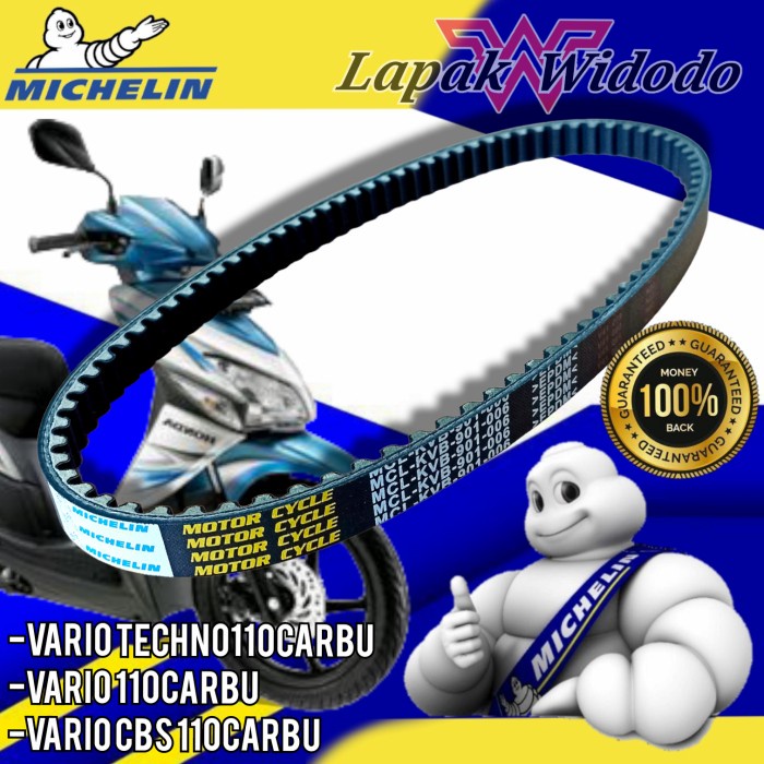 l michelin v-belt vario karbu vario techno cbs van belt v belt vanbelt lapak widodo