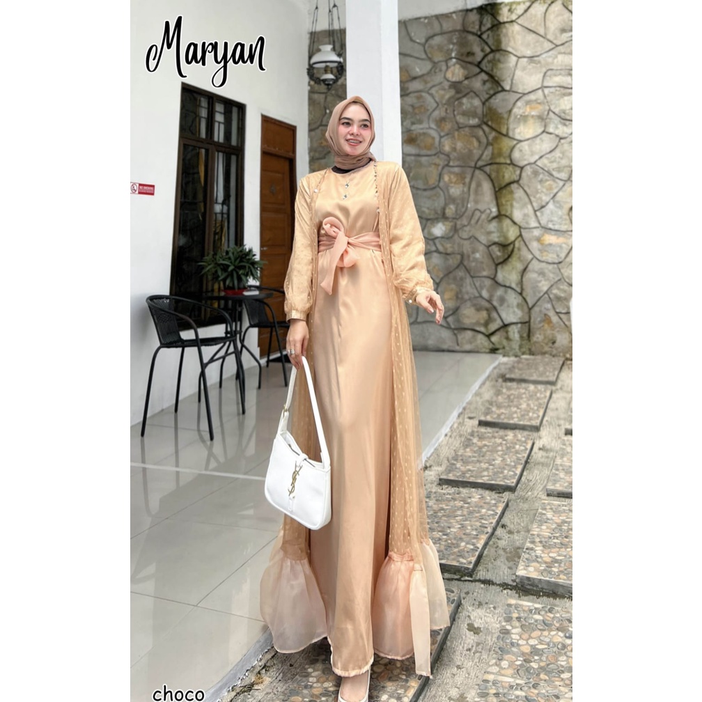 GAMIS PESTA KONDANGAN MARYAN DRESS NIKAHAN LAMARAN TUNANGAN