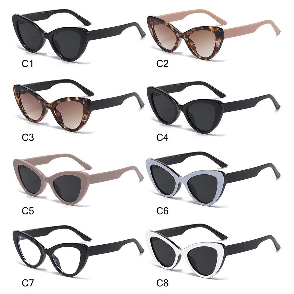 Lily Kacamata Hitam Untuk Wanita Trendy Perlindungan UV400 Eyewear Shades