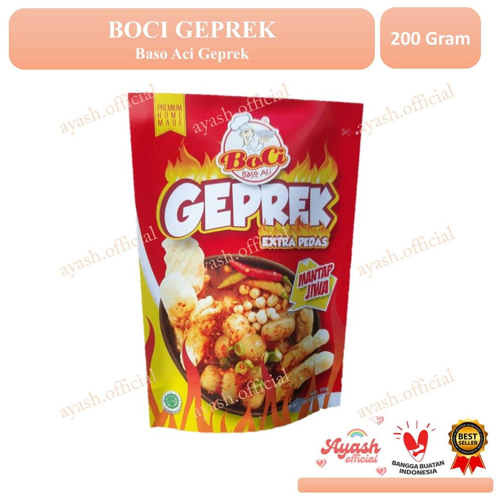 

Terbaru BOCI GEPREK extra pedas - GEPREK baso aci new varian mantap jiwa