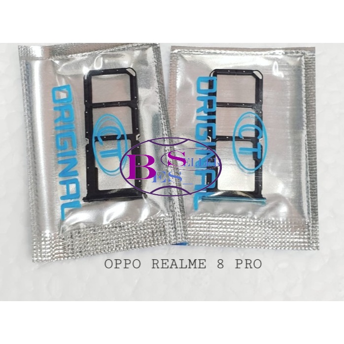 SIMLOCK SIMTRAY SLOT TEMPAT KARTU SIMCARD OPPO REALME 8 PRO ORIGINAL