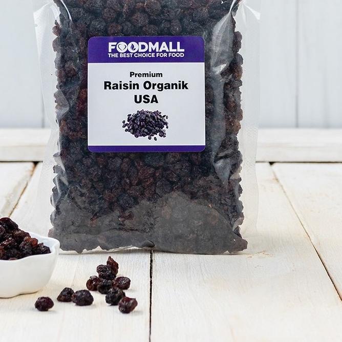 

✦ Kismis / Black Raisin Organic USA PREMIUM 250 GRAM ➶