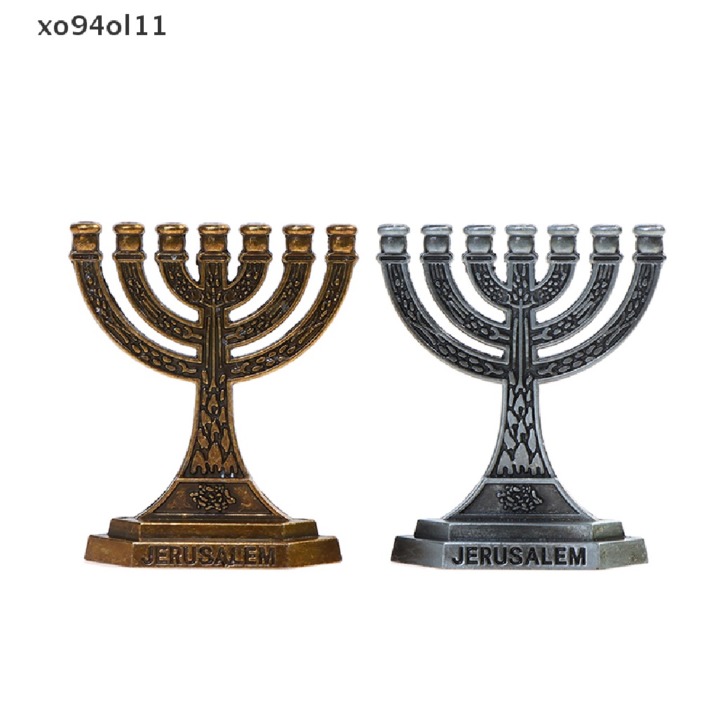 Xo 7cabang holder Jewish Menorah -holder Relic Ornament OL