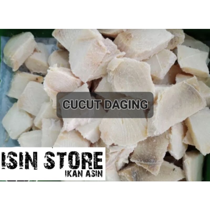 

ikan asin cucut potong 1kg murah,,cucut daging,cucut asin potong,best seller