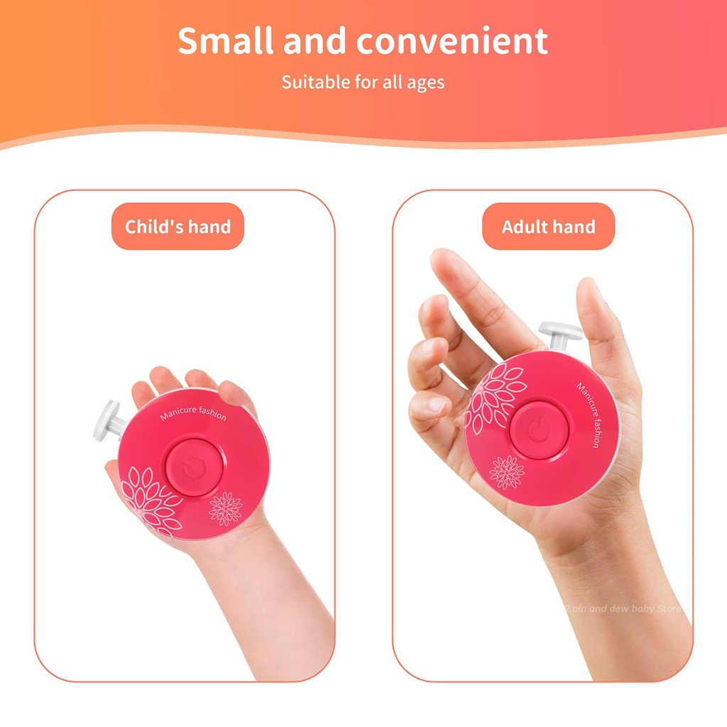 Electric Manicure Baby Anak Alat Pengasah Kuku Gunting Kuku Bayi Manicure Scissors Lady Baby Nail Sharpener