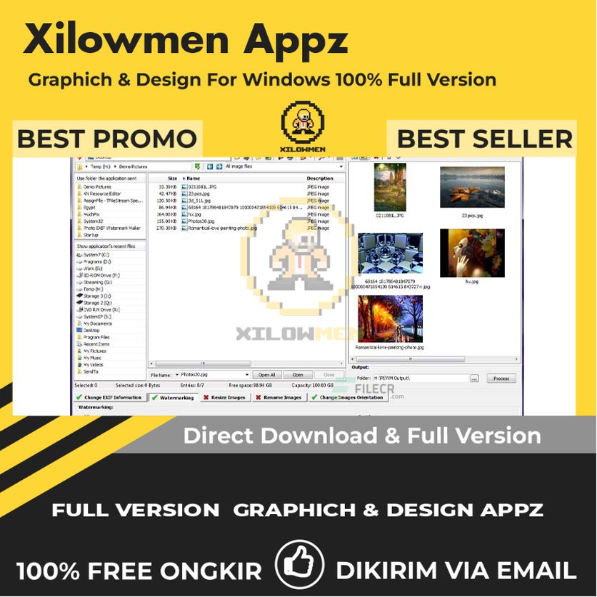 [Full Version] 3delite Photo EXIF And Watermark Maker Pro Design Graphics Lifetime Win OS