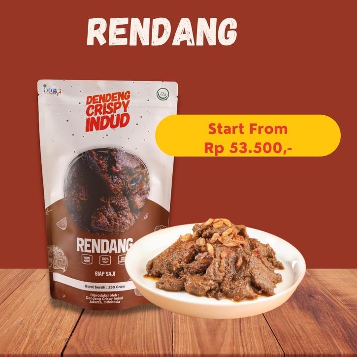 

✦ Rendang Sapi Indud 125 Gram - 250 Gram ➸