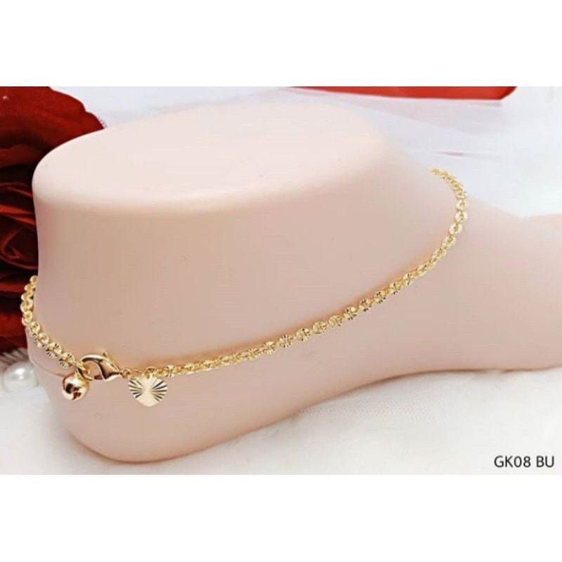 Xuping gelang kaki lapis emas 24k 2101