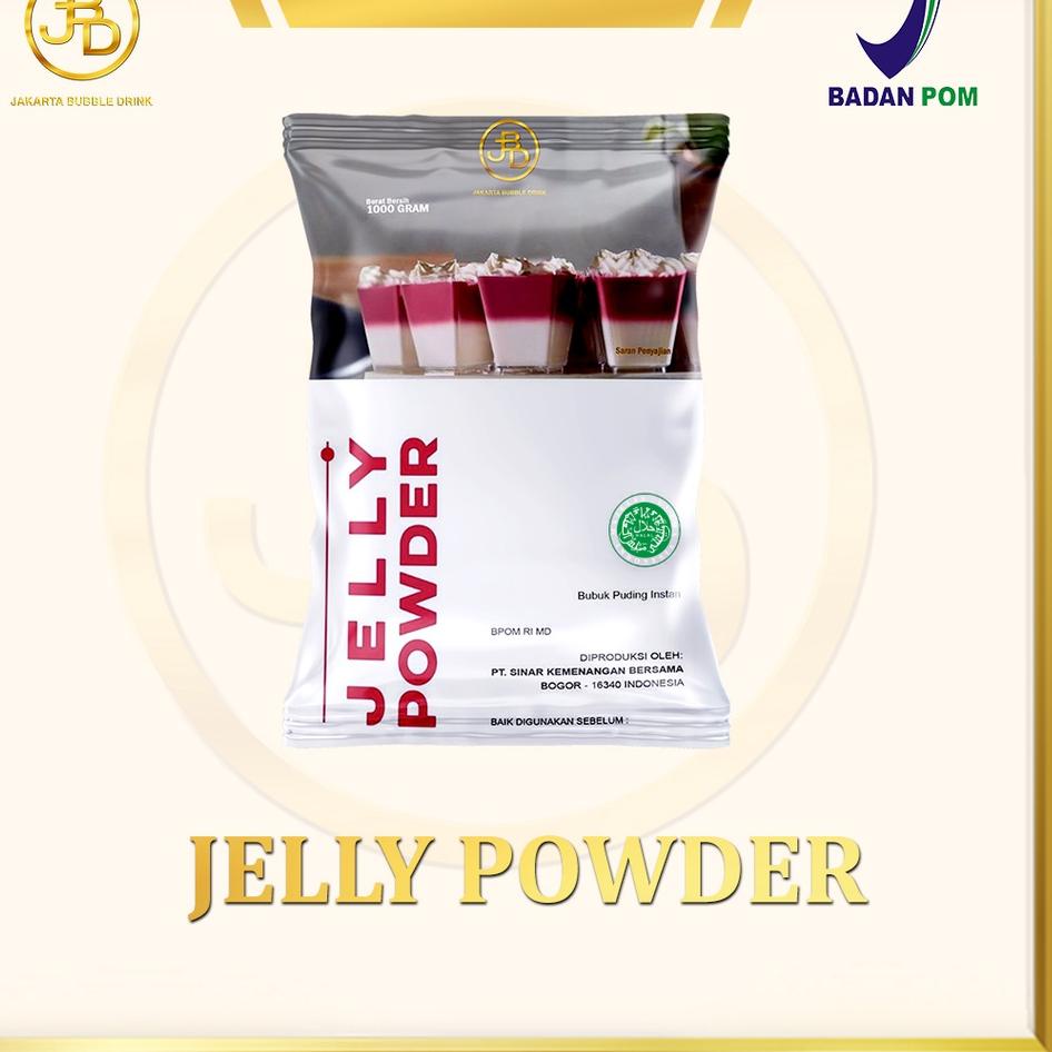 

COD✔️ Bubbuk Minuman JELLY KONYAKU Powder 1 KG - JBD | HALAL
