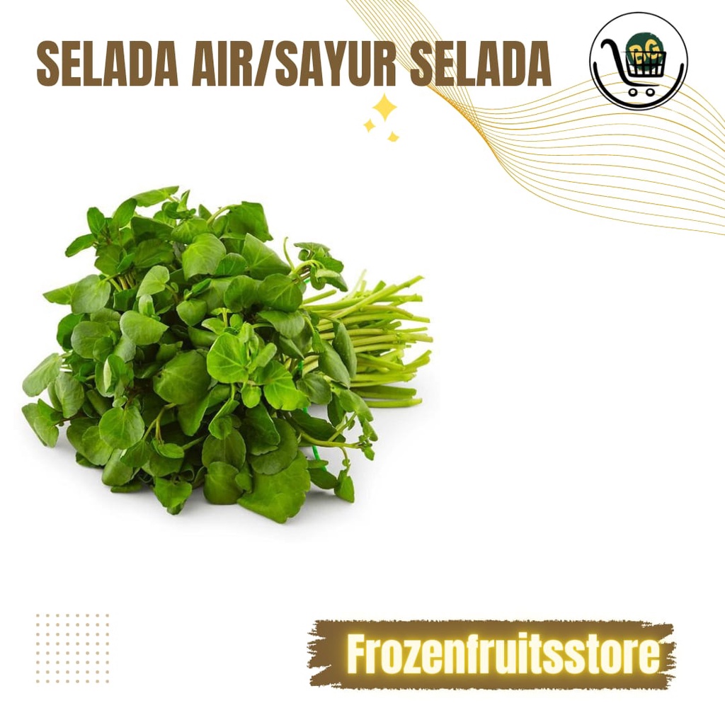 

Selada air segar, sayur selada air