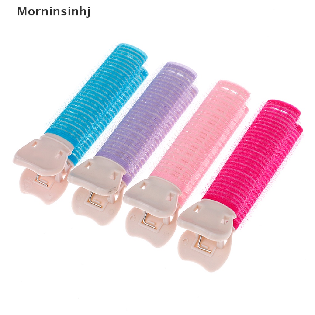 Mornin 2Pcs Hair Curler Clip Self Grip Volume Rambut Akar Berbulu Klip Rambut Curly Clip id