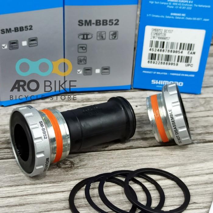 BB bottom bracket Shimano SM-BB52 hollowtech 2 HT2 + spacer BB