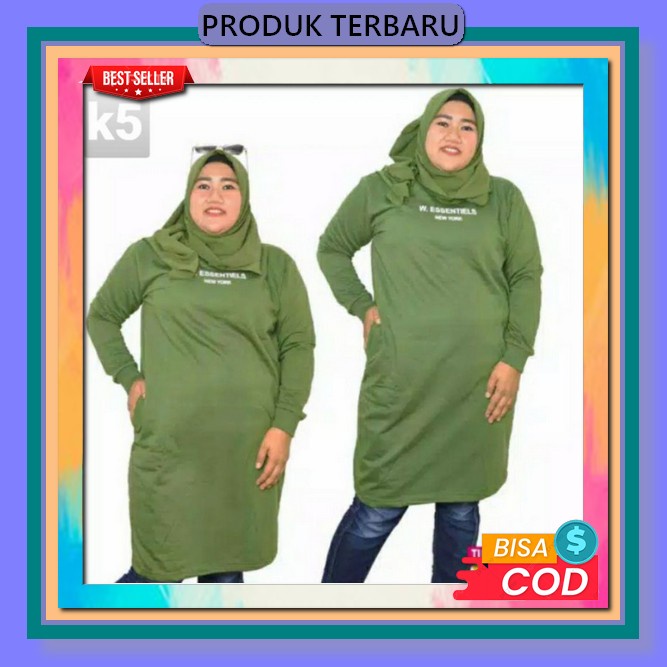 Nayya Tunik / Atasan Wanita Kekinian Bahan Crinkle Airflow / Baju Cewek Dewasa Terlaris 2022 / Gom T