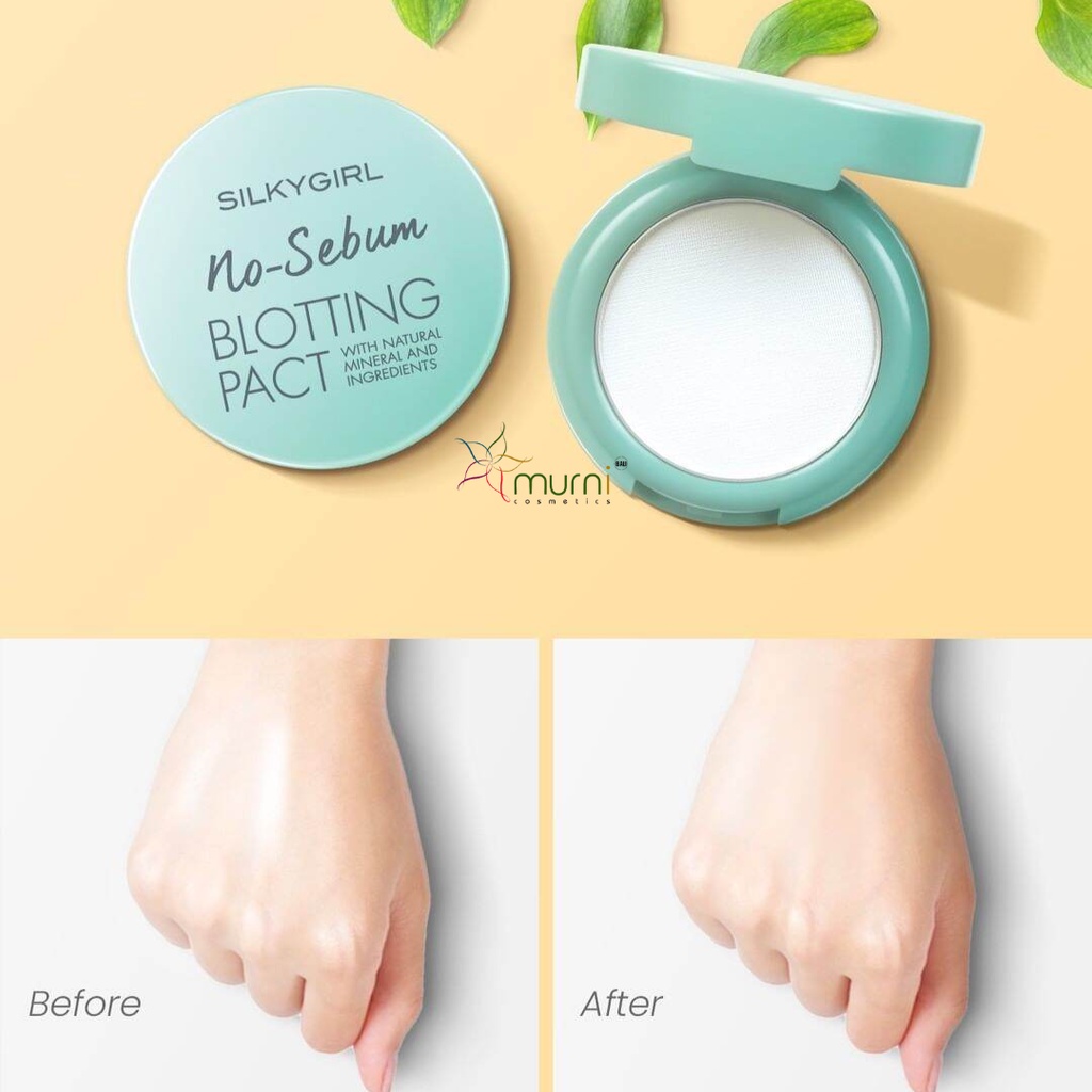 SILKYGIRL NO - SEBUM BLOTTING PACT - 01 NATURAL 7G