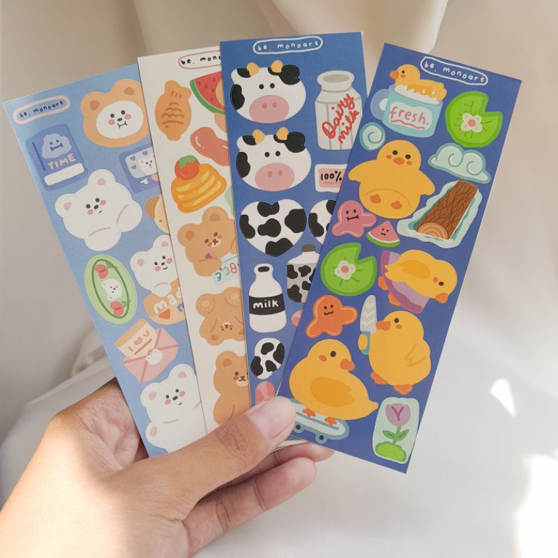 

deco sticker sheet series [be. monoart]