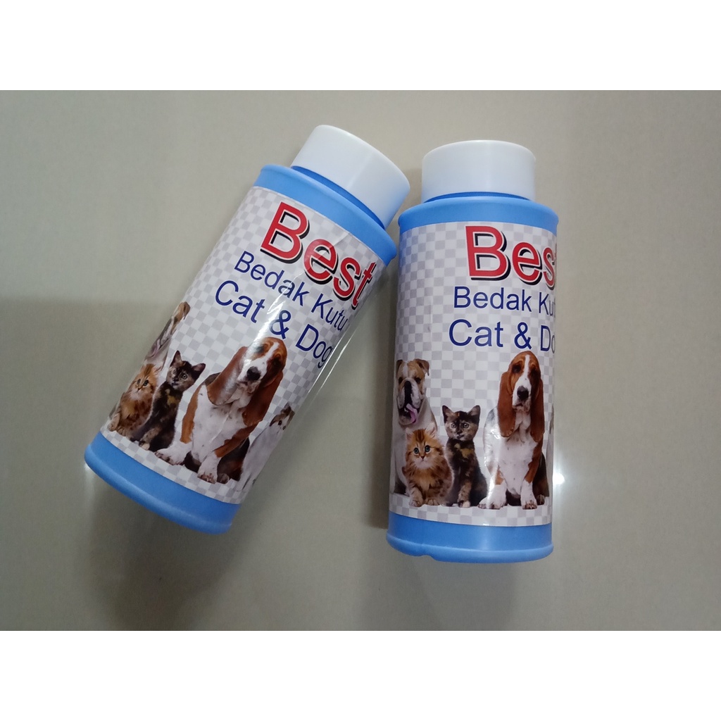 Bedak Kutu Anjing Kucing Best Wangi