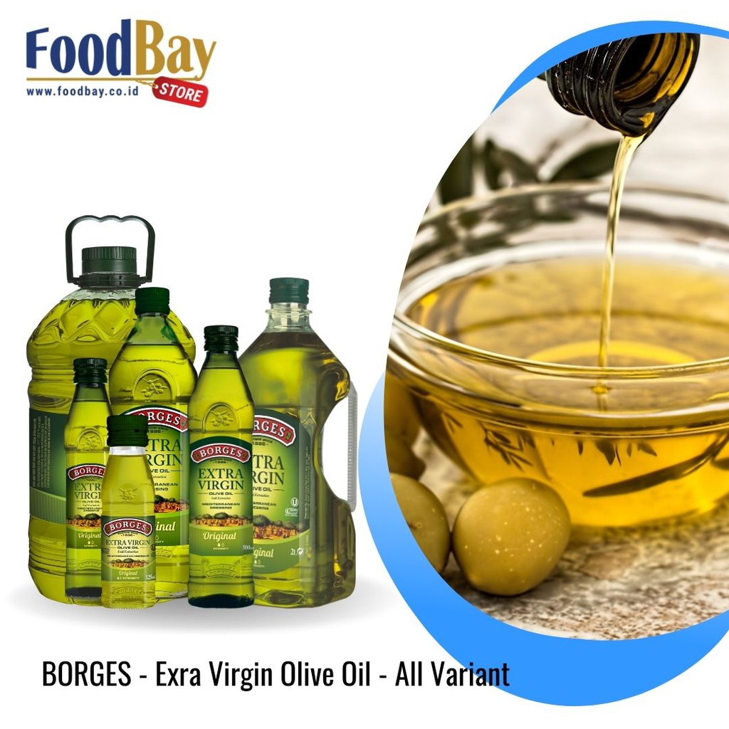 BORGES Extra Virgin Olive Oil 250 ml / Minyak Zaitun Extra Virgin 250ml