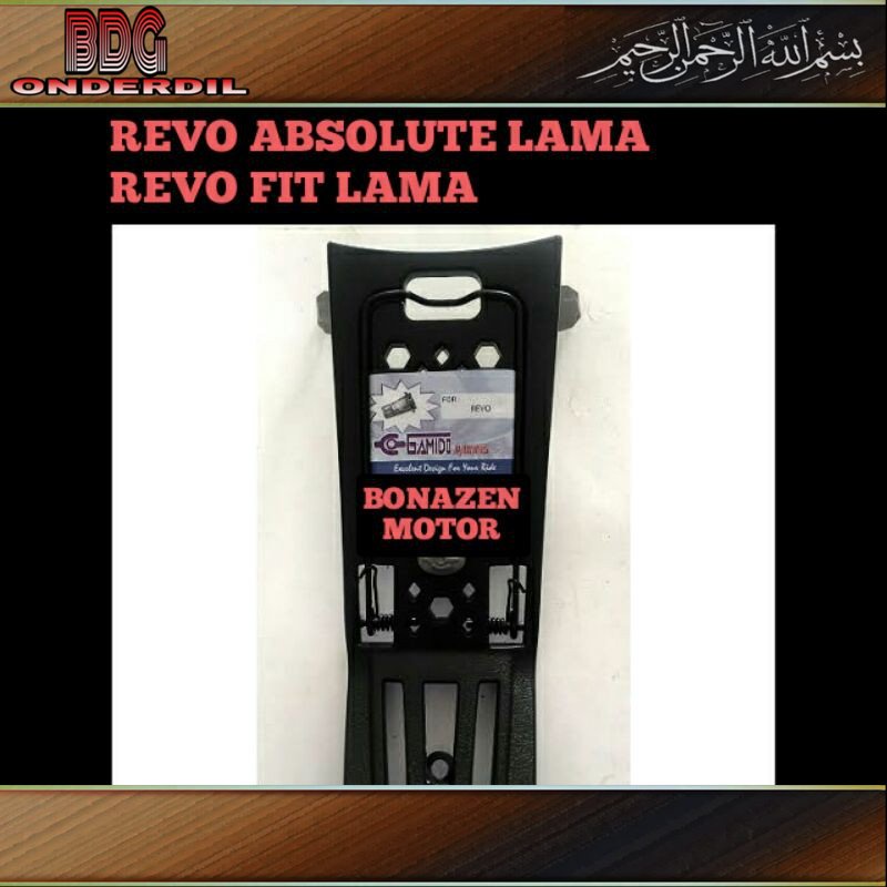 Bagasi Tengah Revo Fit Lama - Absolute / Dudukan Besi Penjepit Jepit Jepitan / abs / Gamido