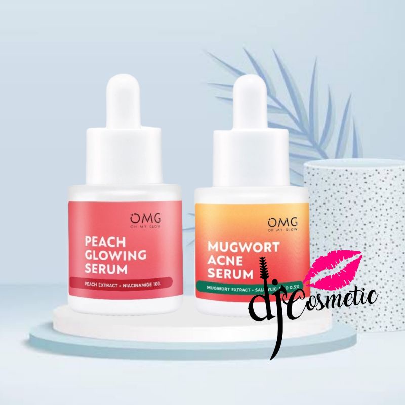 [20ml] OMG Oh My Glow Serum Peach Glowing | Mugwort Acne