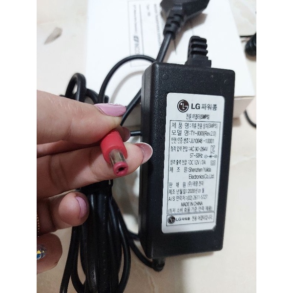 ADAPTOR POWER SUPPLY LG DAN SAMSUNG OUTPOT DC 12V 3A HARGA PROMO