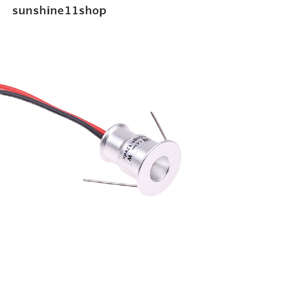 Sho Lampu Spot 1W Lampu Sorot LED Mini 12V Dimmable 15mm Recessed light Lampu Plafon N