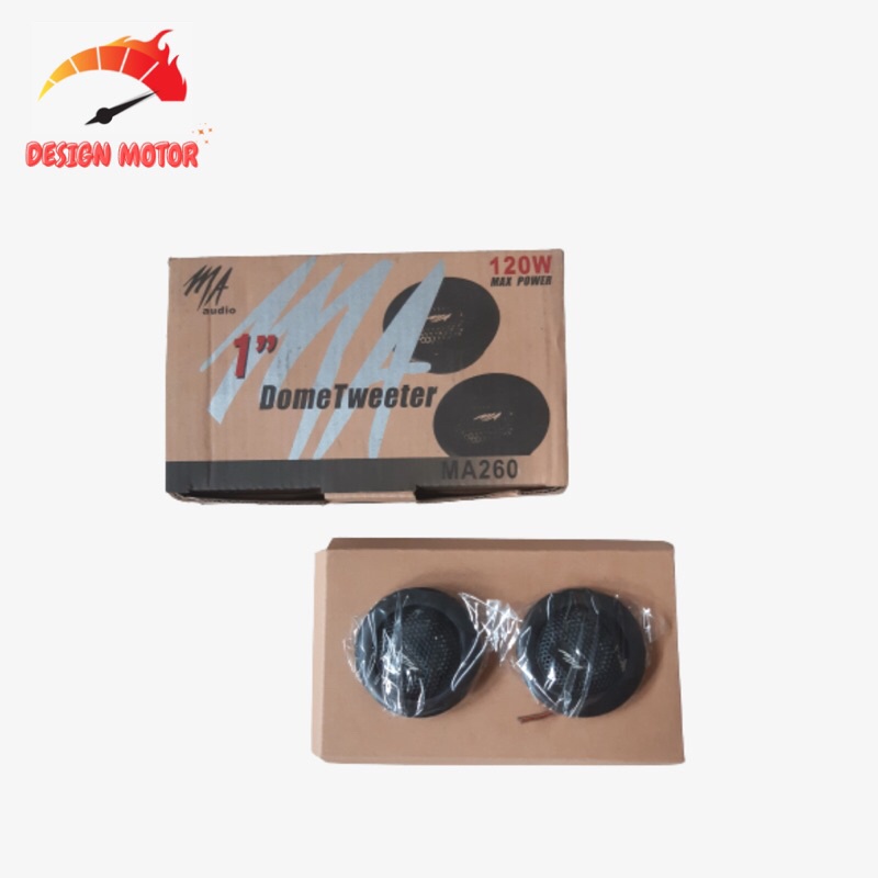 Dome Tweeter MA260 / Speaker Tweeter Audio Mobil Dome MA260