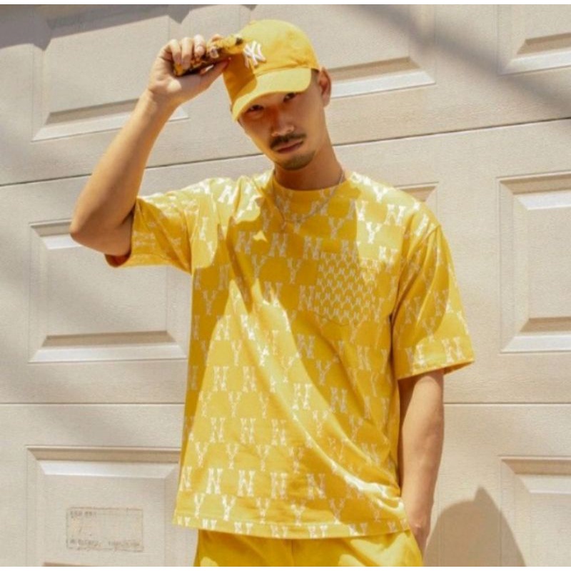 T-SHIRT MLB MONOGRAM MIX POCKET