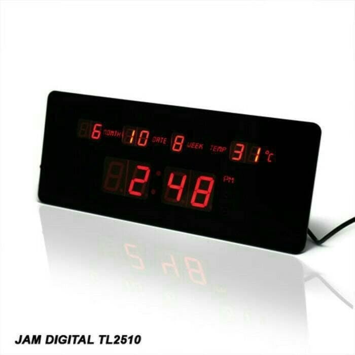 JAM DIGITAL MEJA/JAM DINDING TL-2510 / Suhu Ruangan murah