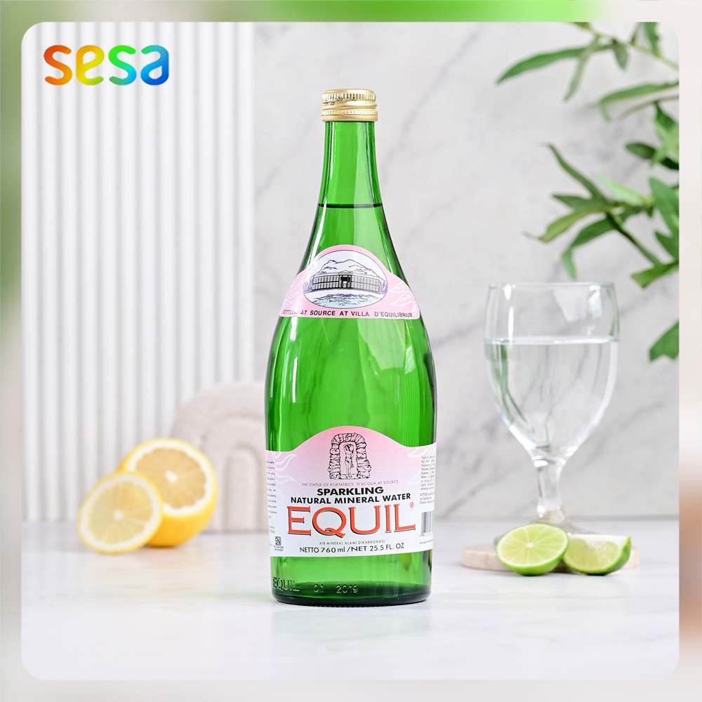 

EQUIL Sparkling Mineral Water 760ml - Air Mineral Minuman Segar