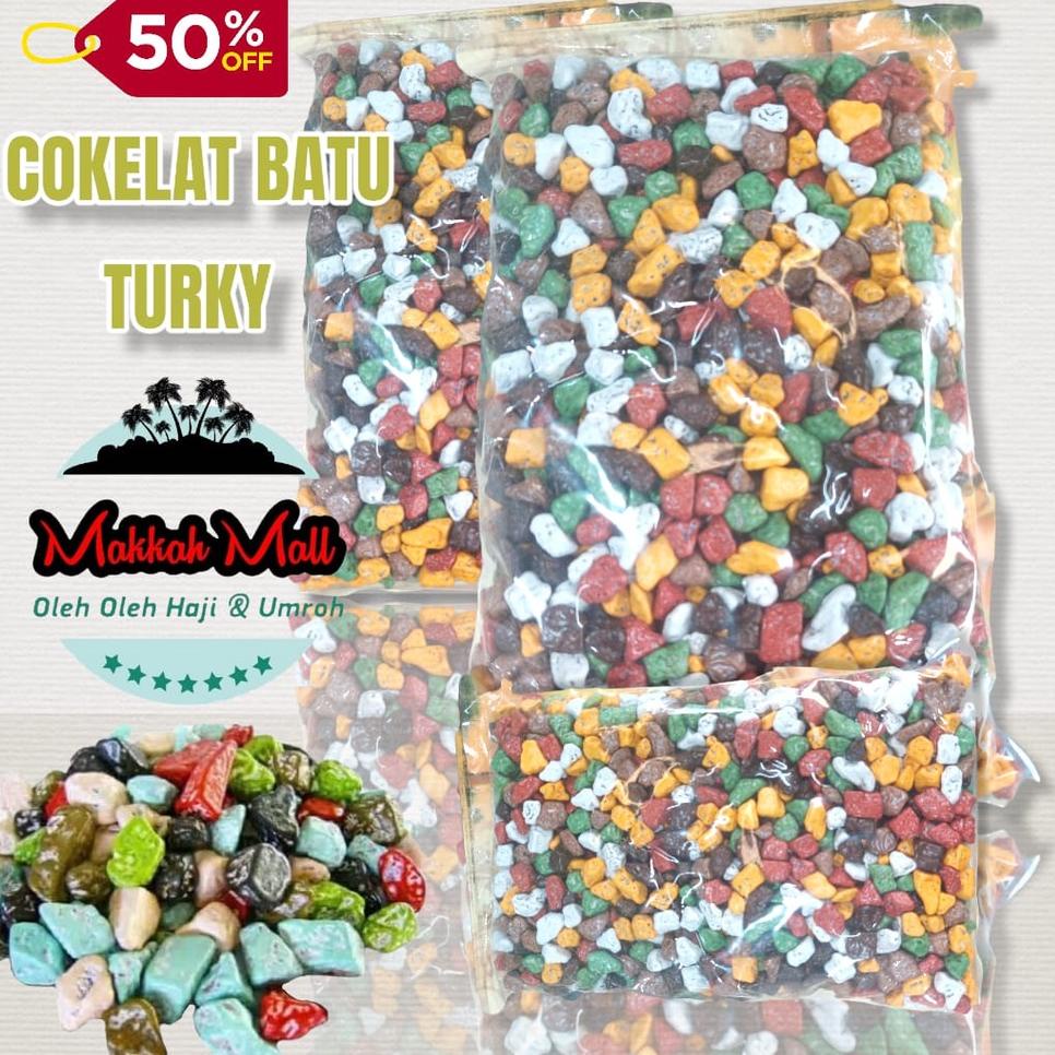 

➪ Coklat/cokelat batu krikil saudi 500gr ♤