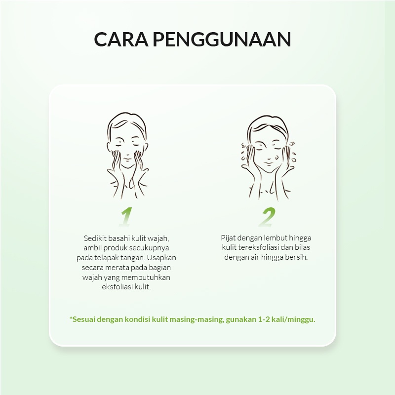 BIOAQUA Scrub Wajah Peeling Gel Niacinamide Brightening &amp; Smooth Facial Exfoliating Gel Wajah 100g Eksfoliasi Gel Face Scrub Rumah Cantik 354 Medan Bisa COD