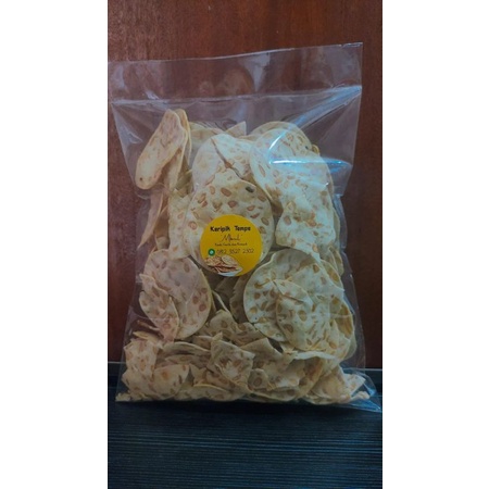 

KERIPIK TEMPE GURIH DAN RENYAH KEMASAN 250gr